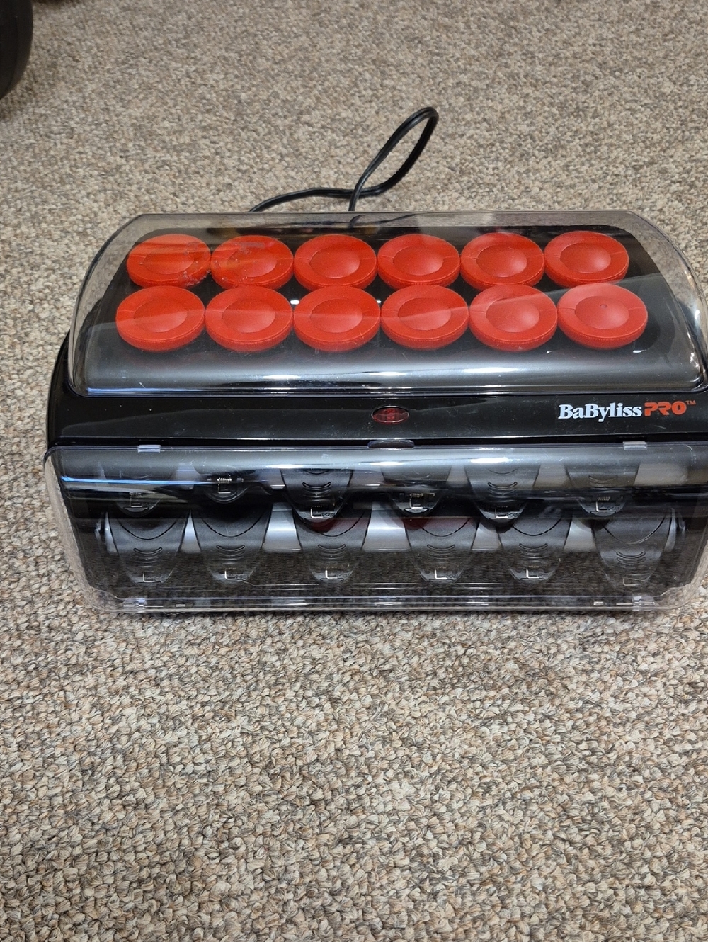 BaBylissPRO Heated Hair Rollers Set Of 12 New No Original Box